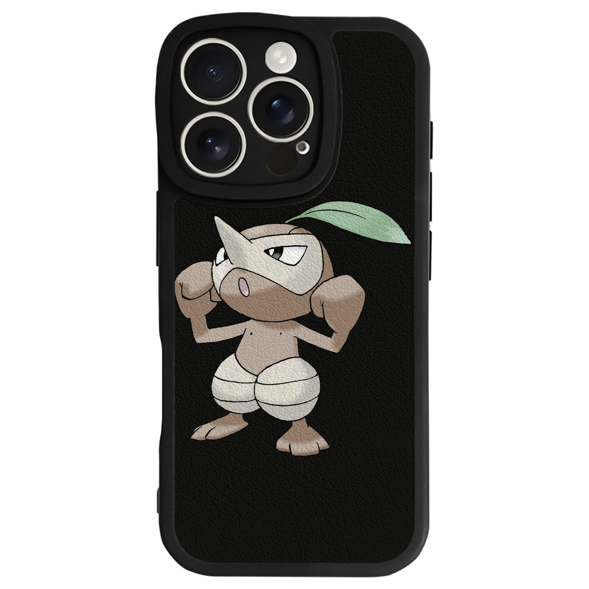 （画像用） ポケットモンスター Pokémon 【iPhone 16シリーズ対応】シリコンスマホケース（レザー調） 材質：シリコン